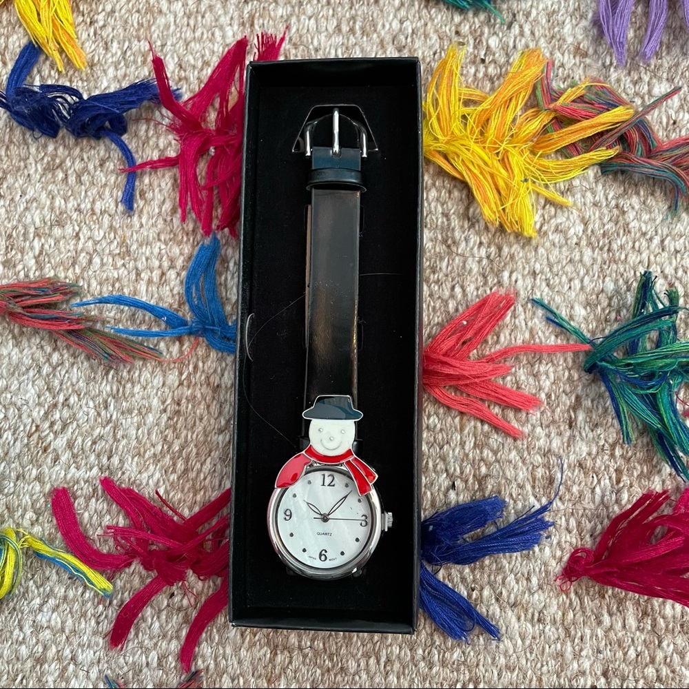 Snowman watch! New in box!